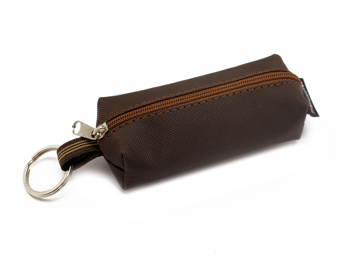 Key Ring Case Brown Design