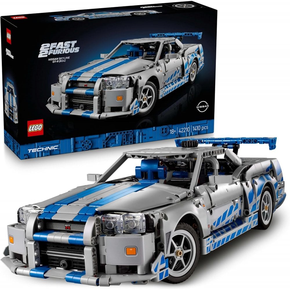 Lego 2 Fast 2 Furious Nissan Skyline Gt-R (R3