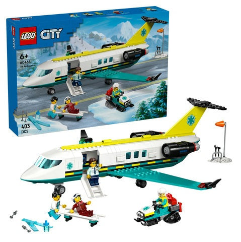 Lego Emergency Air Ambulance Airplane