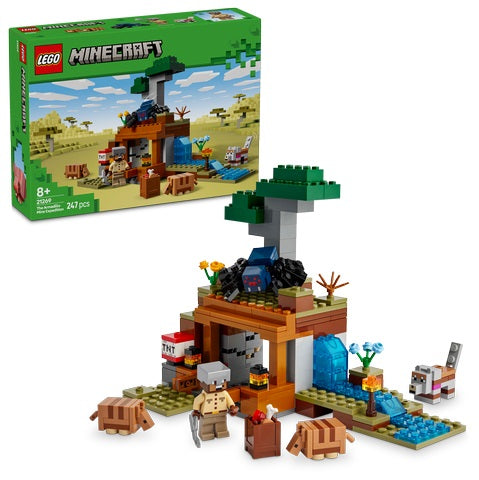 Lego Minecraft The Armadillo Mine Expedition 247Pcs