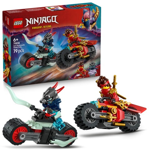 Lego Kai's Motorcycle Speed Race