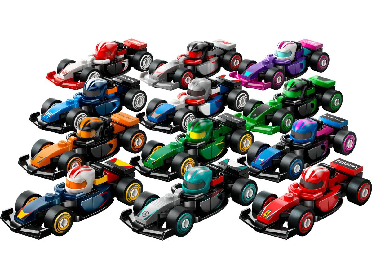 Lego F1 Collectible Race Cars