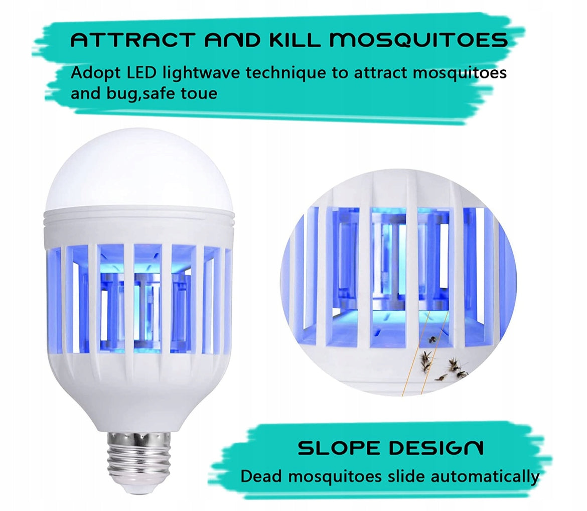 2 In 1 Light Bulb With Insect Killer