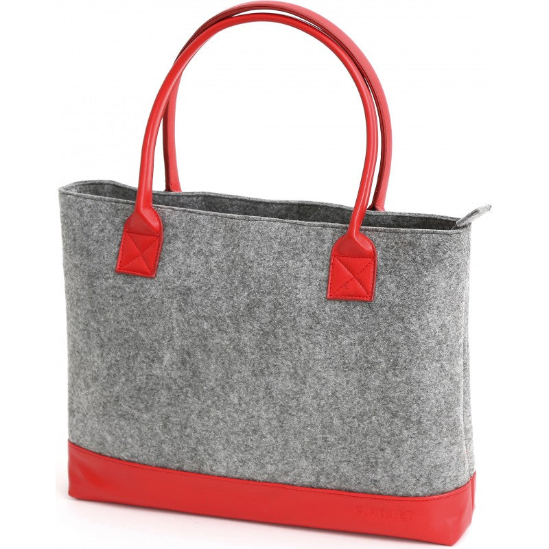 Laptop Backpack 15.6" Gray &amp; Red