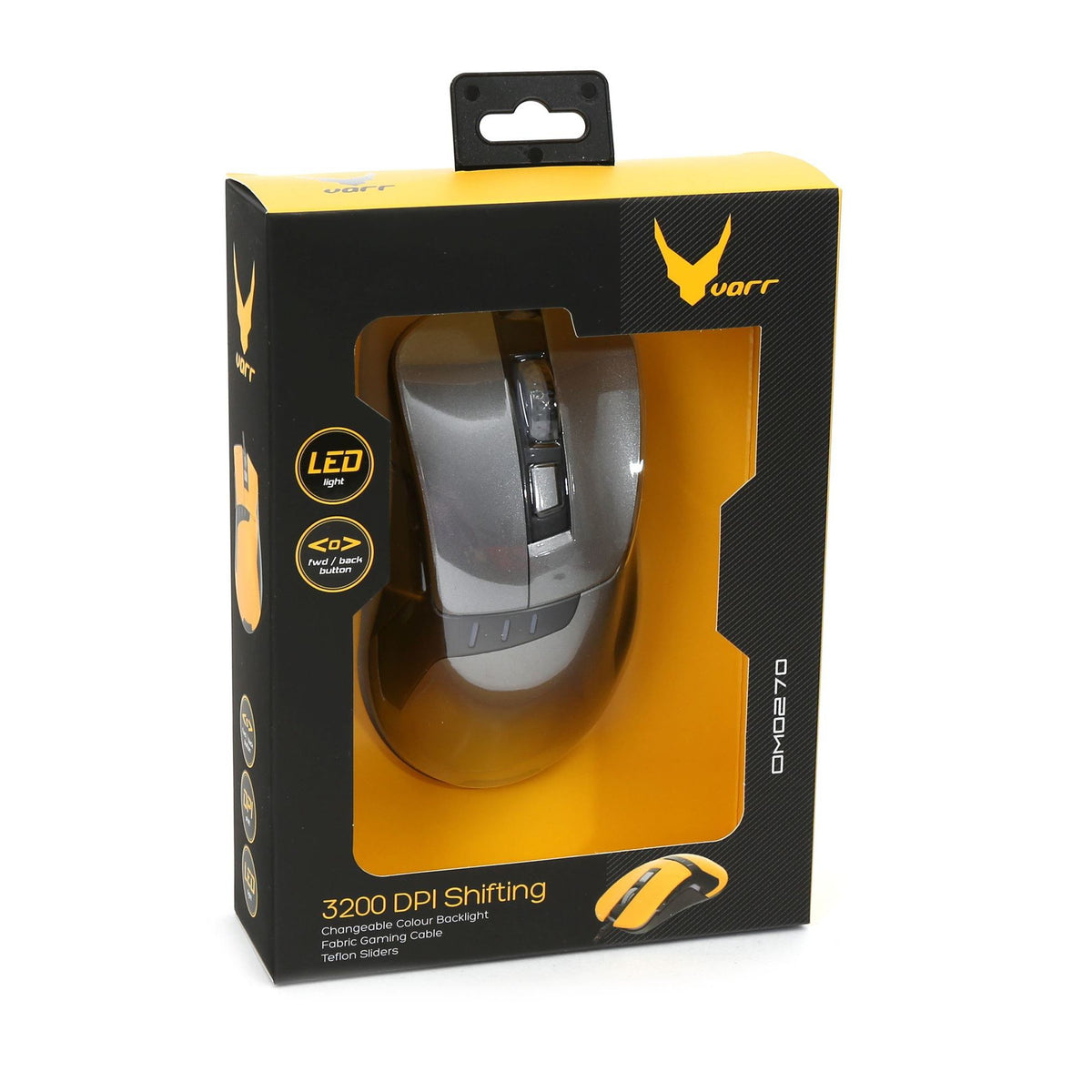 Gaming Mouse Wired 4-Different Dpi Grey