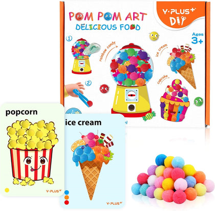 Pom Pom Art Delicious Food