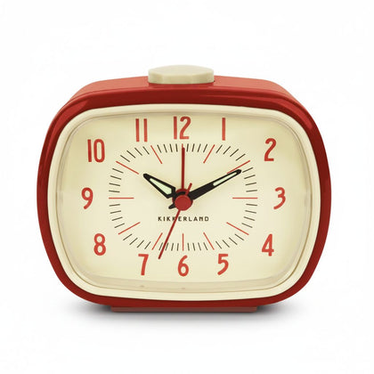 Retro Alarm Clock Red