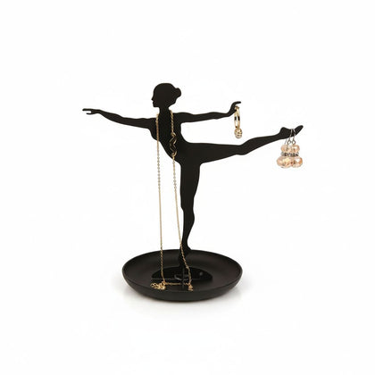 Ballerina Jewlery Stand Black
