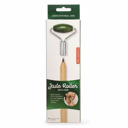 Jade Roller With Pen