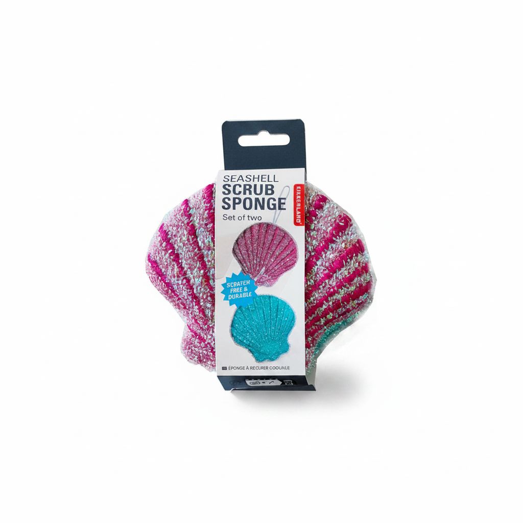Seashell Scrub Sponges