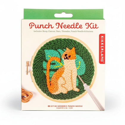 Cat Punch Needle Kit
