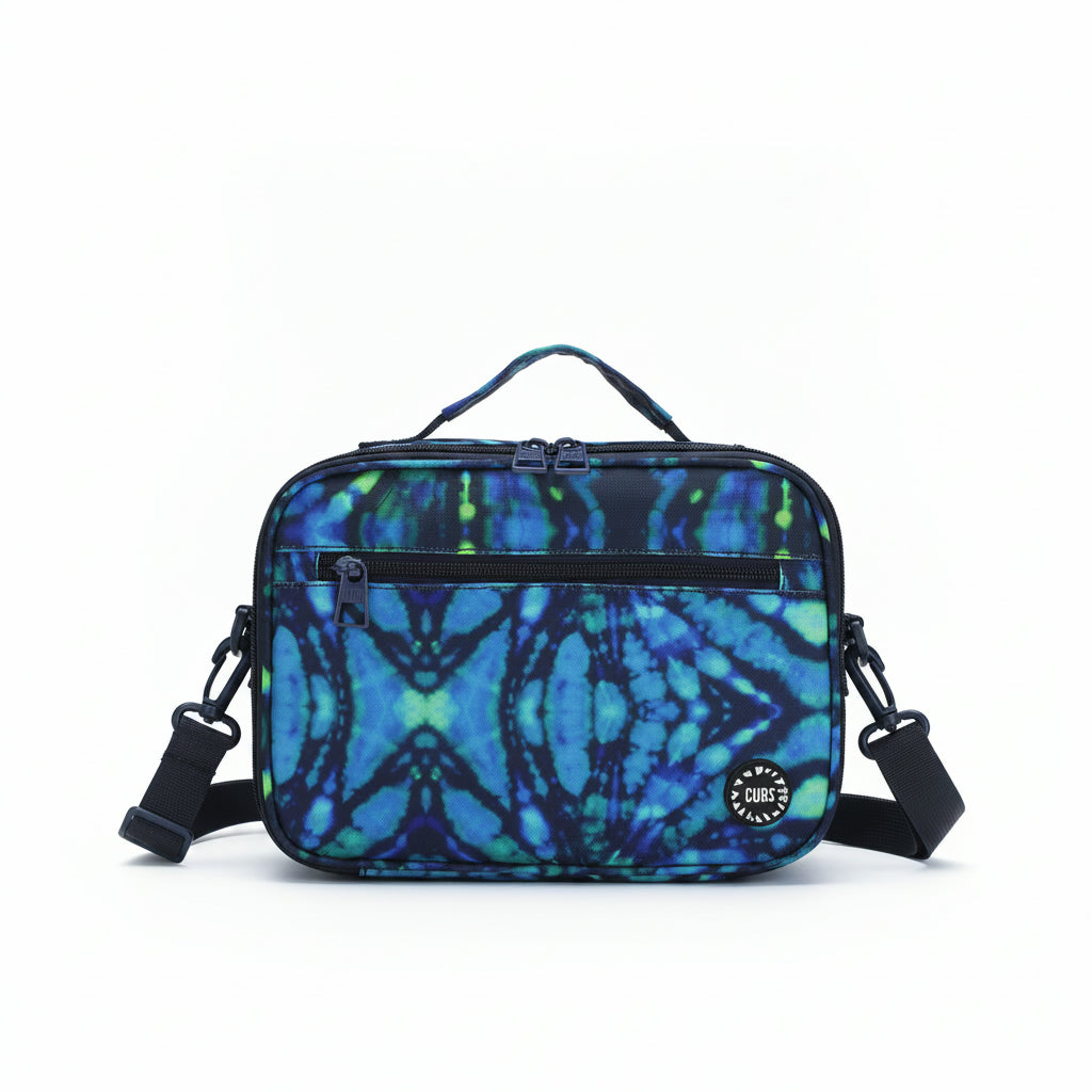 Lunch bag Blue Deep Tie Dye