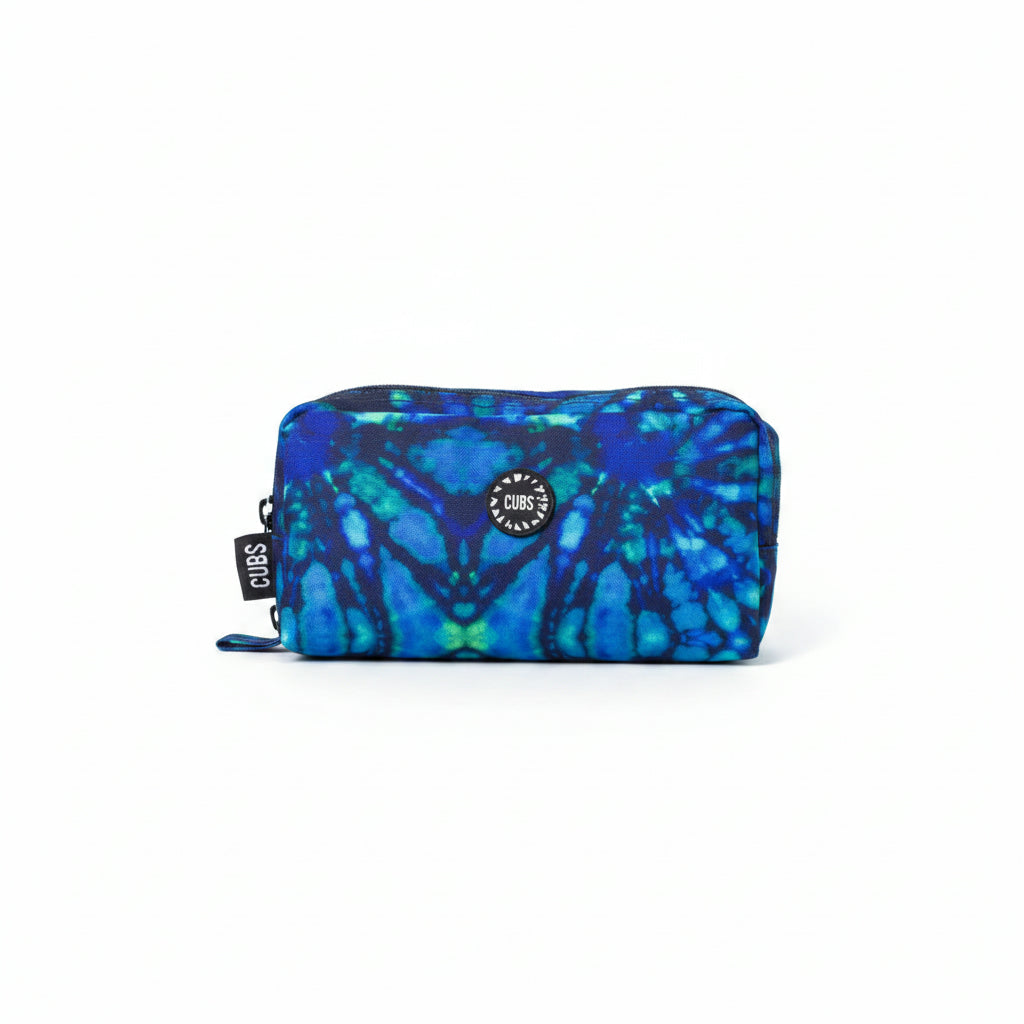 Pencil case Blue Deep Tie Dye