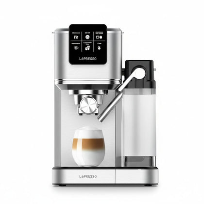 Latteo 20 Bar Espresso Coffee Maker with Milk Frother and Touch Display Silver