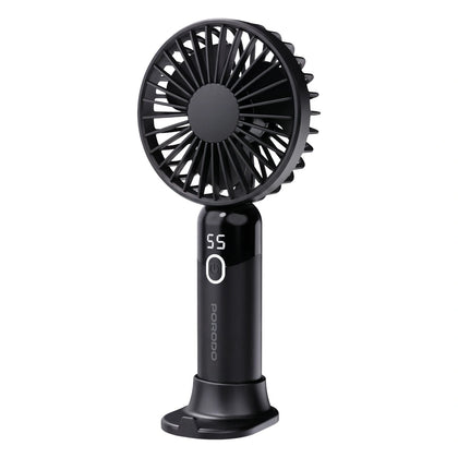 Portable Mini Rechargeable Fan Black