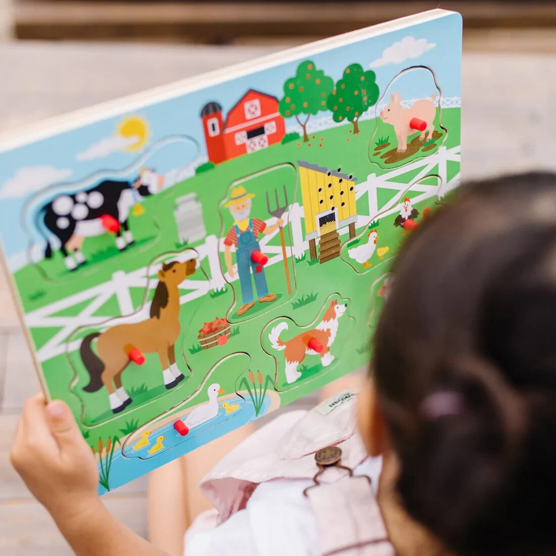 Old Macdonalds Farm Sound Puzzle