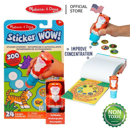Activity Pad & Sticker Stamper Bundle