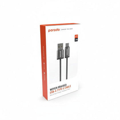 Cable Usb To Type-C Cable 1.2M Black 3A