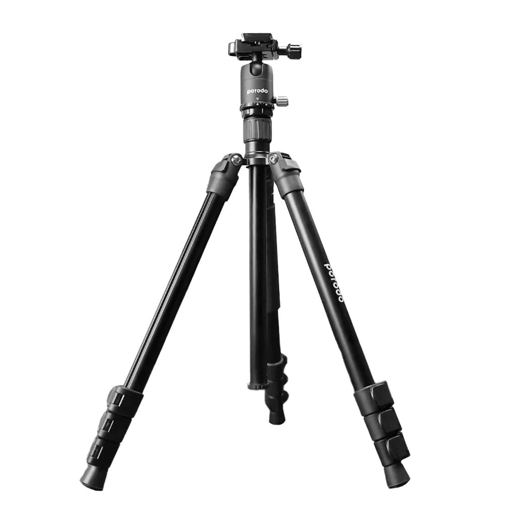 Professional Aluminum Tripod Black