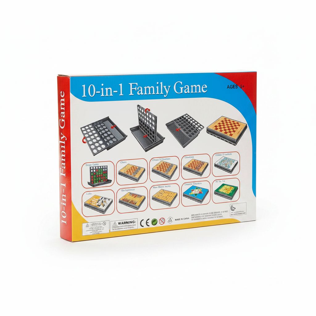 10 In 1 Family Pack Puzzles Jumbo Asst