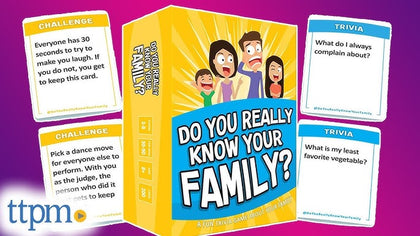 Do You Really Know Your Family Card Game