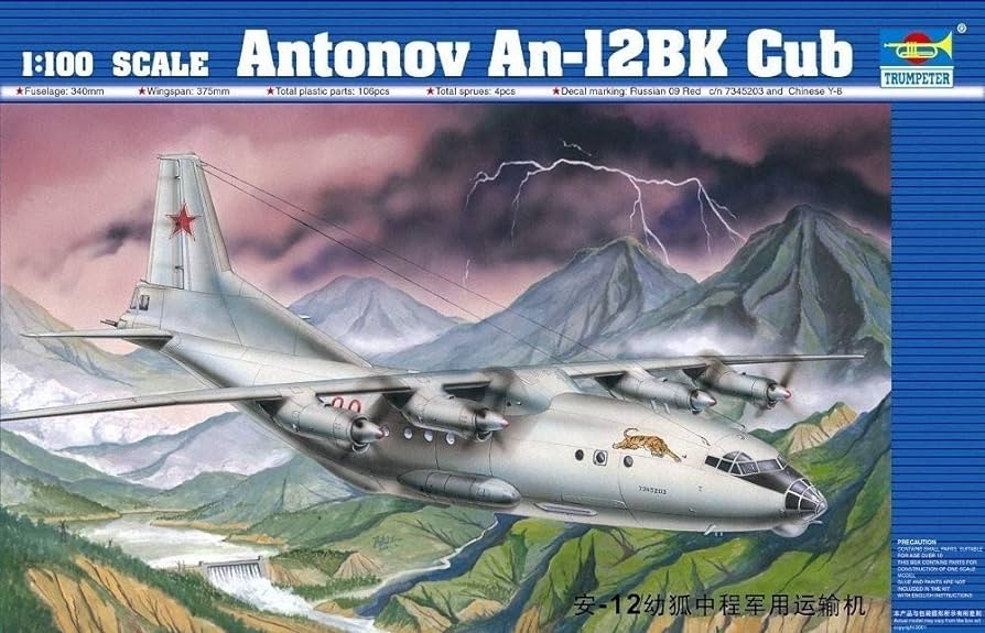 Antonov An-12Bk Cub Model Kit