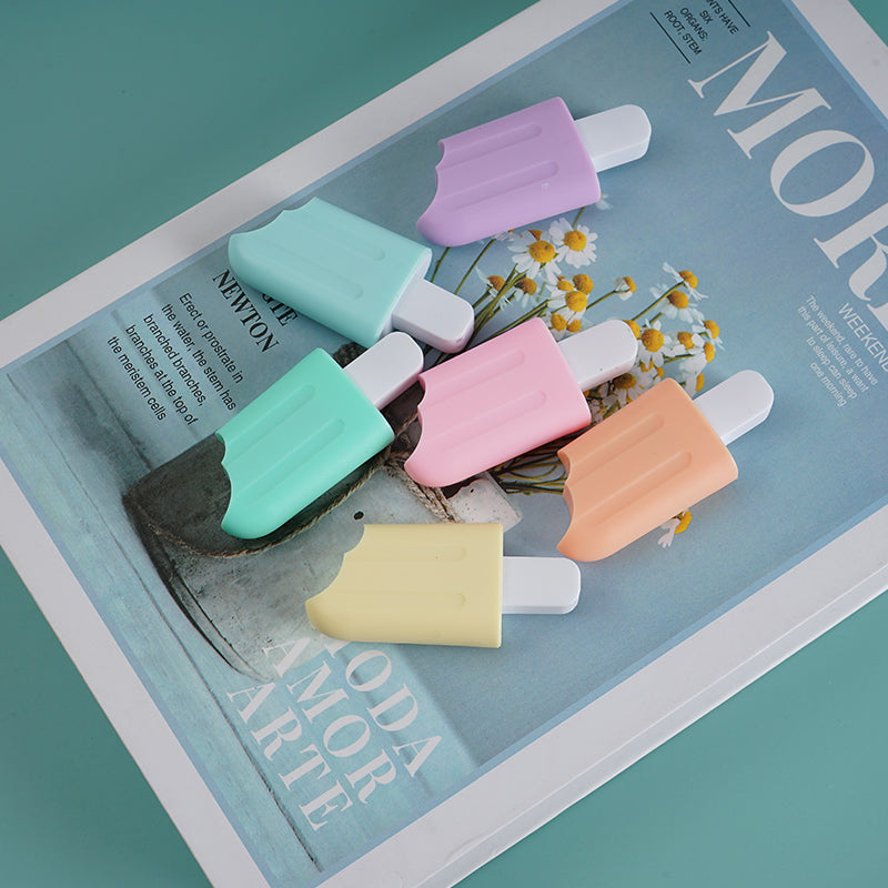 Ice Cream Highlighter 6Pcs/In A Wallet