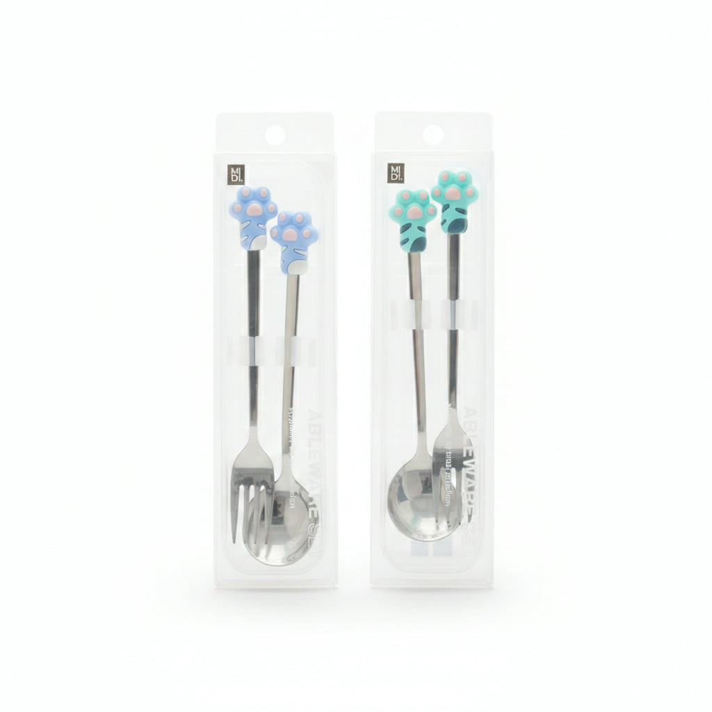 Boxing Claw Claw Spoon Fork Set/Mixed