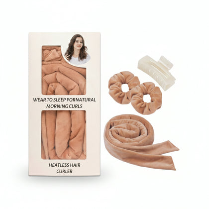 Ins Sleep Curling Iron/Suede Coffee