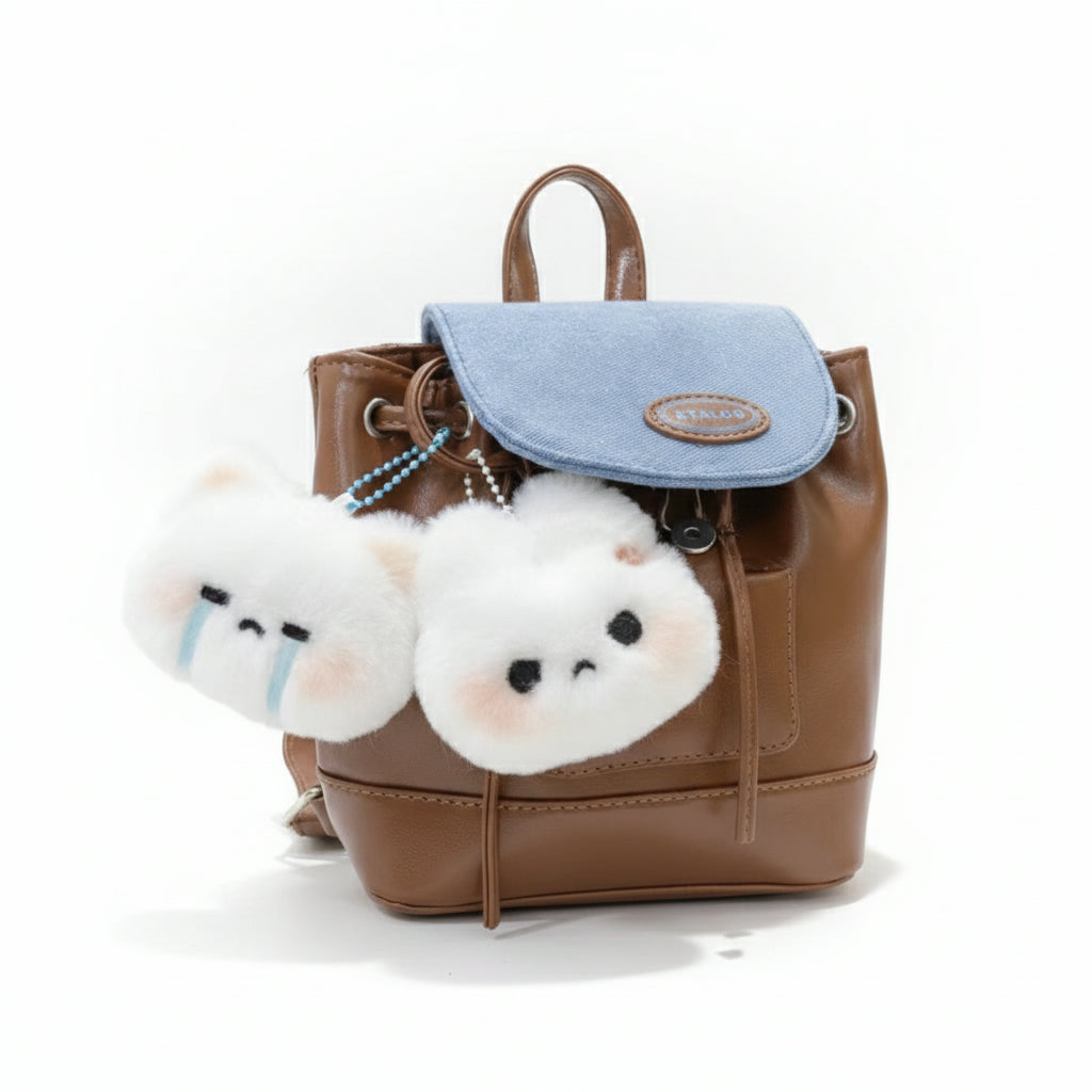 Cute Crying Cat  Doll Pendant