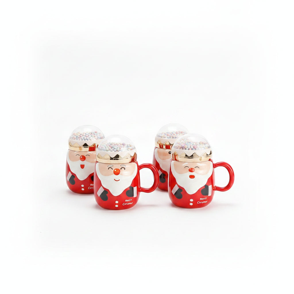 Santa Claus Landscape Ceramic Cup/Mixed 400Ml