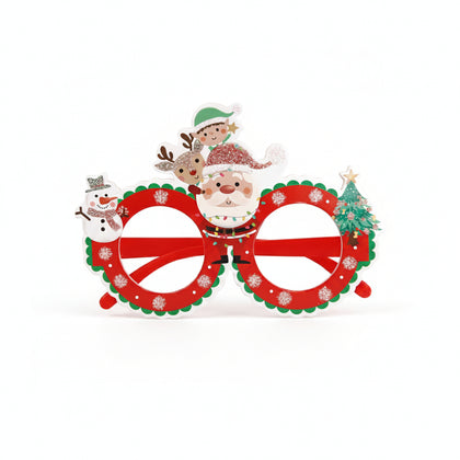 Happy Family Christmas Glasses