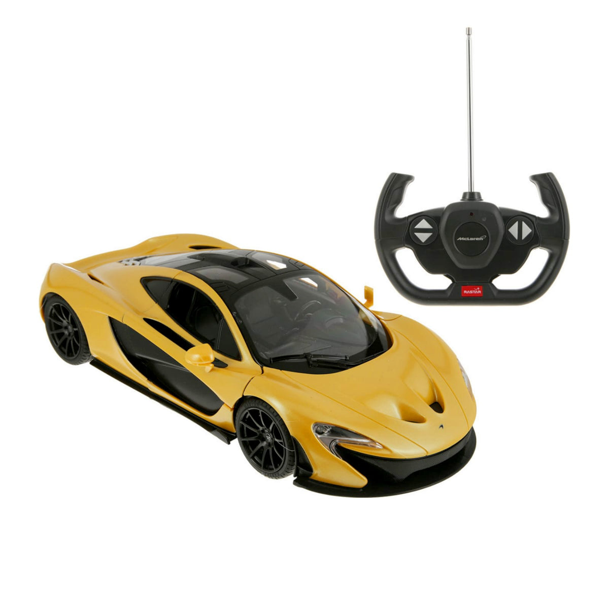 Rc 1:14 Mclarenp1 Gtr Open Door By Manual Usb Charging Black - Yellow