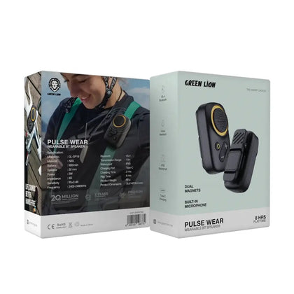 Pulse Wear Wearable Bt Speaker Black