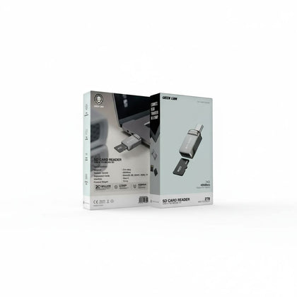 Sd Card Reader Usb-C To Micro Sd Silver