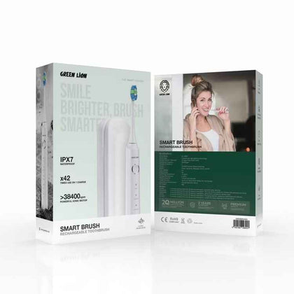 Smart Rechargeable Toothbrush White