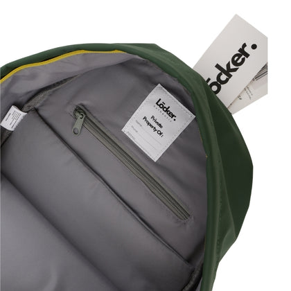 Locker Classic Green & Yellow Backpack
