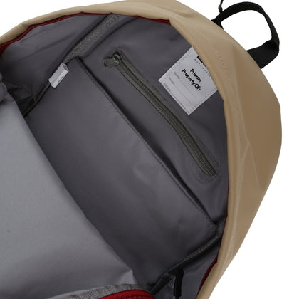 Locker Classic Beige & Red Backpack