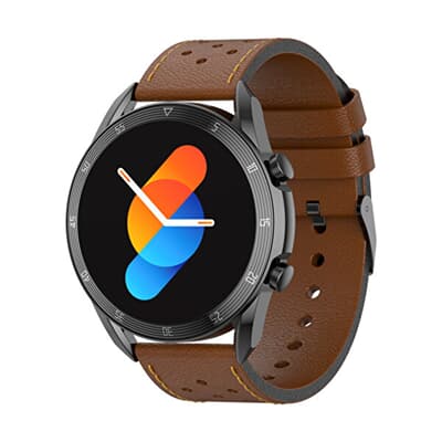 Smart Watch Amoled Hd With Bluetooth Calling Brown