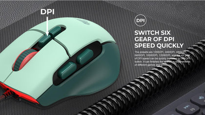 Gaming Mouse Programming Green