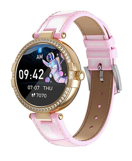 Smart Watch Lady'S Fitness Pink