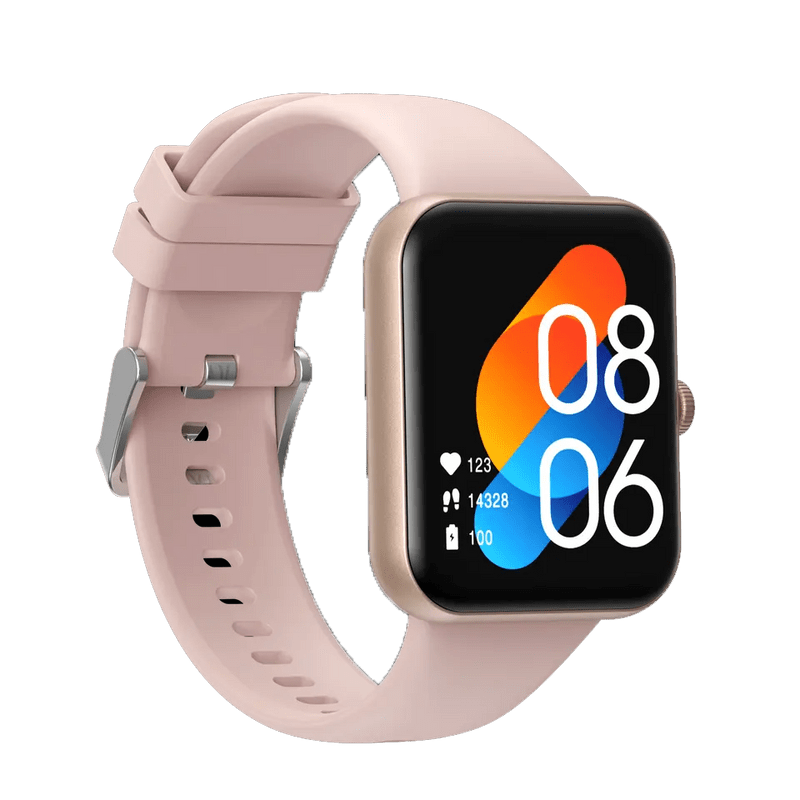Smart Watch With Bluetooth Call 1.83" Tft Touch Screen Pink