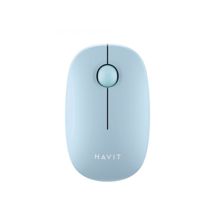 Comfortable And Suitable Hand Feeling Wireless mouse Light Blue
