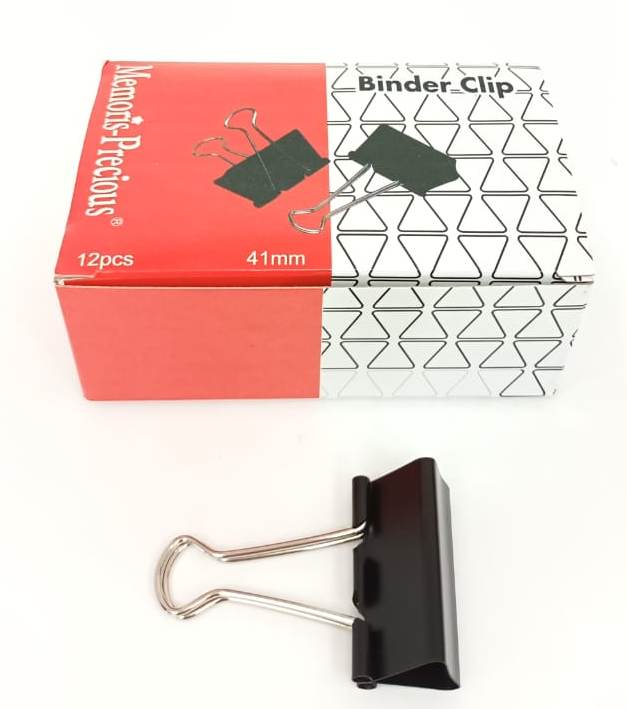 Binder Clip 41Mm 12Pc