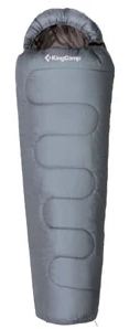 Sleeping Bag Treck 300 Middle Grey size:215x80x55cm