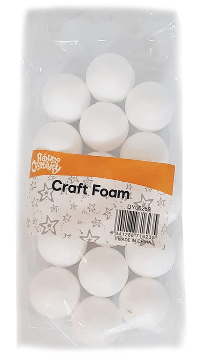 Ball Foam White 15pcs