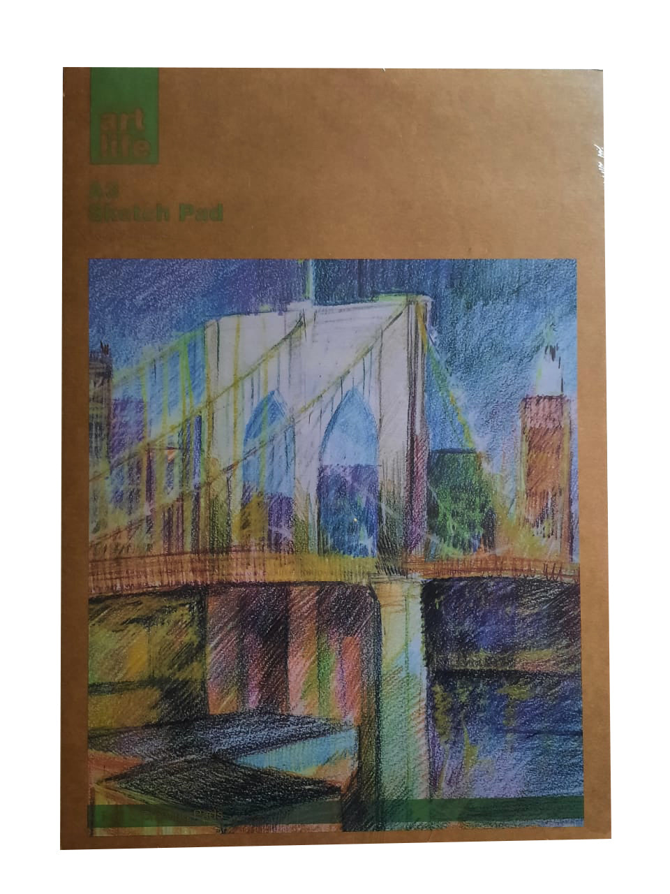 Drawing Kraft Paper Pad 21X29.7Cm, 110G, 50Sheets A4