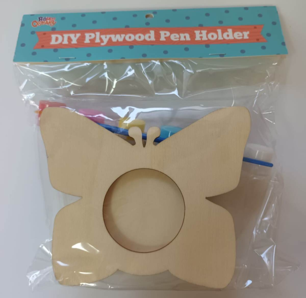 Diy Plywood Pen Holder Butterfly