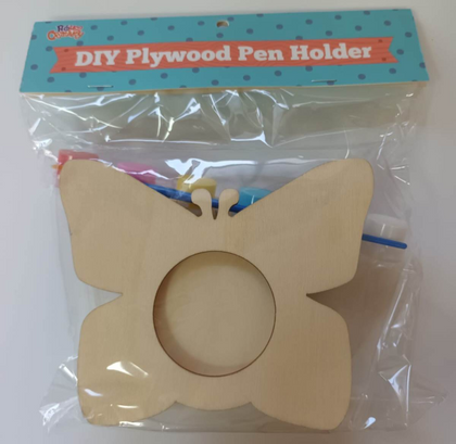 Diy Plywood Pen Holder Butterfly