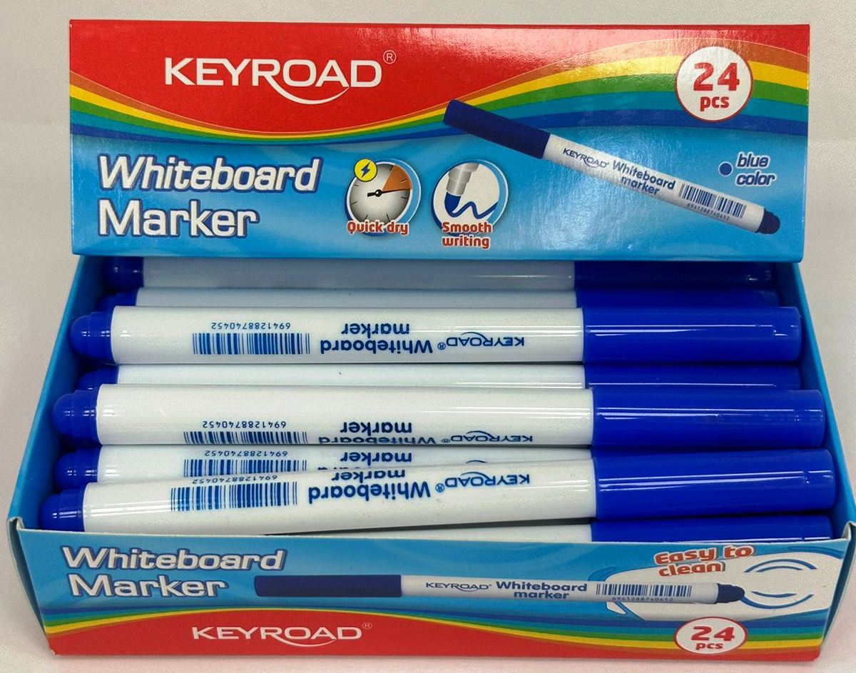 BOARD MARKER WHITE BLUE